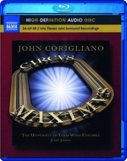 Symphonie Nr.3 "Circus Maximus" für großes Bläserensemble - John Corigliano - Blu-ray Audio - Front