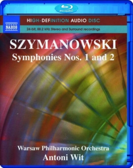 Symphonien Nr.1 & 2 - Karol Szymanowski (1882-1937) - Blu-ray Audio - Front