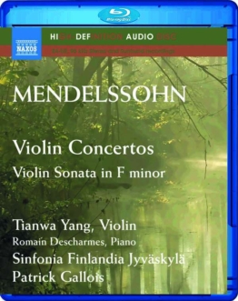 Violinkonzert op.64 - Felix Mendelssohn Bartholdy (1809-1847) - Blu-ray Audio - Front