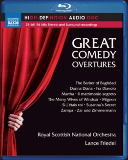 Royal Scottish National Orchestra - Great Comedy Overtures -  - Blu-ray Audio - Front
