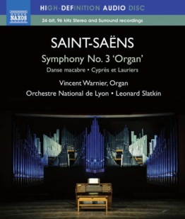 Symphonie Nr.3 "Orgelsymphonie" - Camille Saint-Saens (1835-1921) - Blu-ray Audio - Front