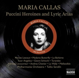 Maria Callas - Puccini Heroines & Lyric Arias - Giacomo Puccini (1858-1924) - CD - Front