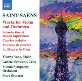 Werke für Violine & Orchester - Camille Saint-Saens (1835-1921) - CD - Front