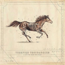 A Long Way From Your Heart (Clear Vinyl) (45 RPM) - Turnpike Troubadours - LP - Front
