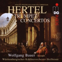 Trompetenkonzerte Nr.1-3 - Johann Wilhelm Hertel (1727-1789) - Super Audio CD - Front