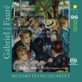 Klavierquintette opp.89 & 115 - Gabriel Faure (1845-1924) - Super Audio CD - Front