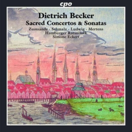 Geistliche Konzerte & Sonaten - Dietrich Becker (1623-1679) - CD - Front