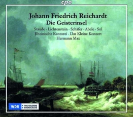 Die Geisterinsel (Singspiel in 3 Akten) - Johann Friedrich Reichardt (1752-1814) - CD - Front