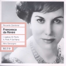 Francesca da Rimini - Riccardo Zandonai (1883-1944) - CD - Front