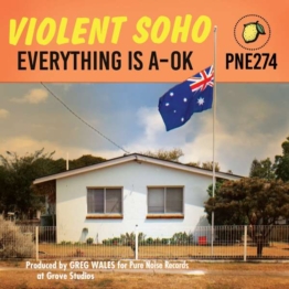 Everything Is A-OK (Limited Edition) (Clear/Blue/Red Splatter Vinyl) - Violent Soho - LP - Front