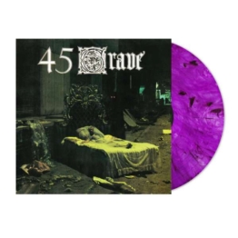 Sleep In Safety (Purple/Black Streaks Vinyl) - 45 Grave - LP - Front