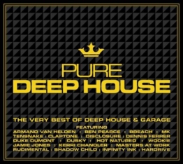 Pure Deep House - - CD - Front