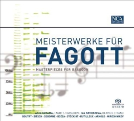Musik für Fagott & Klavier "Meisterwerke für Fagott" - Henri Dutilleux (1916-2013) - CD - Front