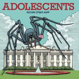 Russian Spider Dump (Limited Edition) (Red Vinyl) - Adolescents - LP - Front