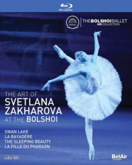 The Art of Svetlana Zakharova at the Bolshoi - - Blu-ray Disc - Front