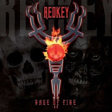 Rage Of Fire (Limited Edition mit signierter Autogrammkarte) (Splatter Vinyl) - Redkey - LP - Front