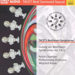Symphonien Nr.1 & 2 - Ludwig van Beethoven (1770-1827) - DVD-Audio - Front