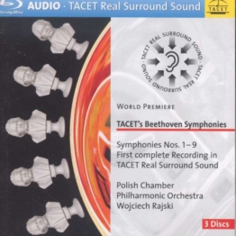 Symphonien Nr.1-9 - Ludwig van Beethoven (1770-1827) - Blu-ray Audio - Front