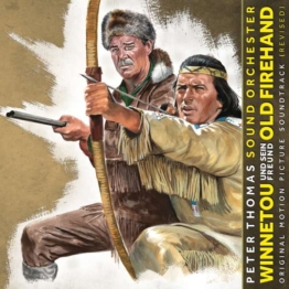 Winnetou und sein Freund Old Firehand (180g) (Limited Edition) (Transparent Turquoise Vinyl) - Peter Thomas Sound Orchester - LP - Front