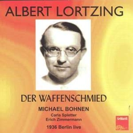Der Waffenschmied - Albert Lortzing (1801-1851) - CD - Front