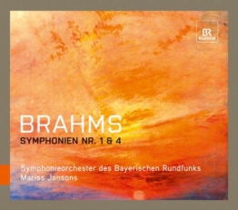 Symphonien Nr.1 & 4 - Johannes Brahms (1833-1897) - CD - Front