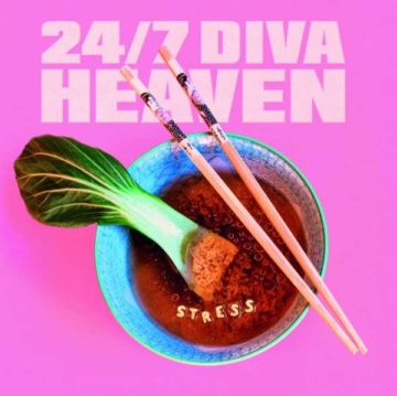 Stress (Limited Edition) (Black Vinyl) - 24/7 Diva Heaven - LP - Front