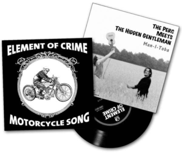 Motorcycle Song/Man-I-Toba (Wh - Element Of Crime/Perc Meets T - Single 7" - Front
