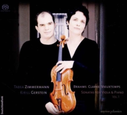 Tabea Zimmermann & Kirill Gerstein Vol.1 - Rebecca Clarke (1886-1979) - Super Audio CD - Front