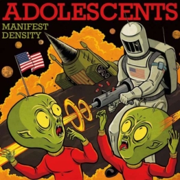 Manifest Density (180g) (Limited Edition) (Gold Vinyl) - Adolescents - LP - Front
