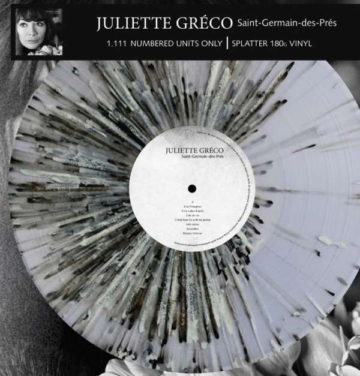 Saint-Germain-Des-Pres (180g) (Limited Edition) (Splatter Vinyl) - Juliette Gréco - LP - Front