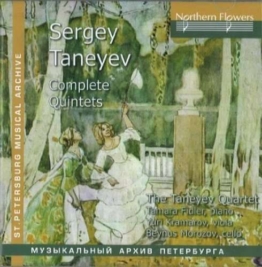 Streichquintette opp.14 & 16 - Serge Tanejew (1856-1915) - CD - Front