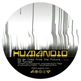Future:Turned EP - Humanoid - Single 12" - Front