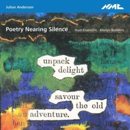 Kammermusik "Poetry Nearing Silence" - Julian Anderson - CD - Front
