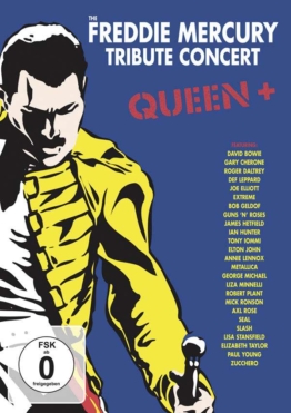 The Freddie Mercury Tribute Concert: Queen + - Queen - DVD - Front