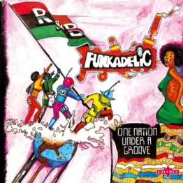 One Nation Under A Groove (remastered) (180g) (Red & Green Vinyl) - Funkadelic - LP - Front