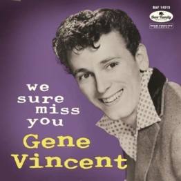 We Sure Miss You - Gene Vincent - Single 10" - Front