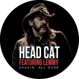 Shakin All Over (Picture Disc) - HEAD CAT featuring LEMMY - Single 7" - Front