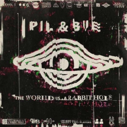 The World Is A Rabbit Hole (Limited Edition) (Splatter Vinyl) - Pil & Bue - LP - Front