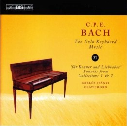 Klaviersonaten - Carl Philipp Emanuel Bach (1714-1788) - CD - Front