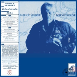 Echo d'Acadie (Transparent Blue Vinyl) - Patrick Verbeke - LP - Front
