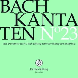 Bach-Kantaten-Edition der Bach-Stiftung St.Gallen - CD 23 - Johann Sebastian Bach (1685-1750) - CD - Front