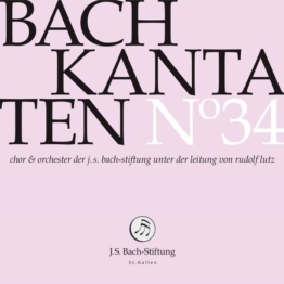 Bach-Kantaten-Edition der Bach-Stiftung St.Gallen - CD 34 - Johann Sebastian Bach (1685-1750) - CD - Front