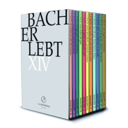 Bach-Kantaten-Edition der Bach-Stiftung St.Gallen "Bach erlebt" - Das Bach-Jahr 2020 - Johann Sebastian Bach (1685-1750) - DVD - Front