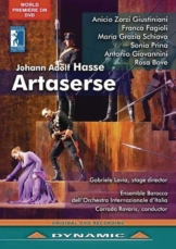 Artaserse - Johann Adolph Hasse (1699-1783) - DVD - Front