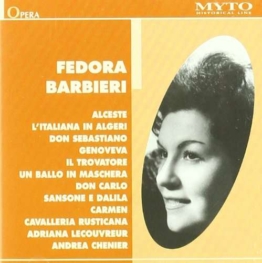 Fedora Barbieri singt Arien - Giuseppe Verdi (1813-1901) - CD - Front