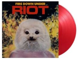 Fire Down Under (180g) (Limited Numbered Edition) (Translucent Red Vinyl) - Riot - LP - Front