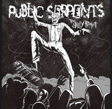 The Bully Puppet (Orange Vinyl) - Public Serpents - LP - Front