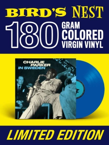 In Sweden (180g) (Limited Edition) (Blue Virgin-Vinyl) - Charlie Parker (1920-1955) - LP - Front