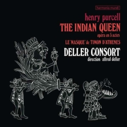 The Indian Queen (180g) - Henry Purcell (1659-1695) - LP - Front