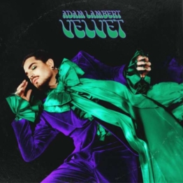 Velvet (Colored Vinyl) (45 RPM) - Adam Lambert - LP - Front
